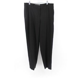 M.M.LaFleur Black Ponte Knit Straight Leg Career Pants Women's Size 8 Workwear
